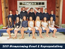 2017 Homecoming Reps & Court