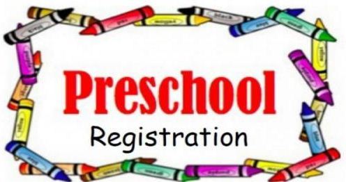 PRESCHOOL- ONLINE PRE-REGISTRATION AVAILABLE FEBRUARY 2ND, 2018  