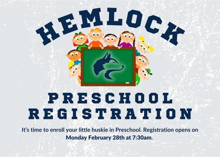 Hemlock Preschool Registration