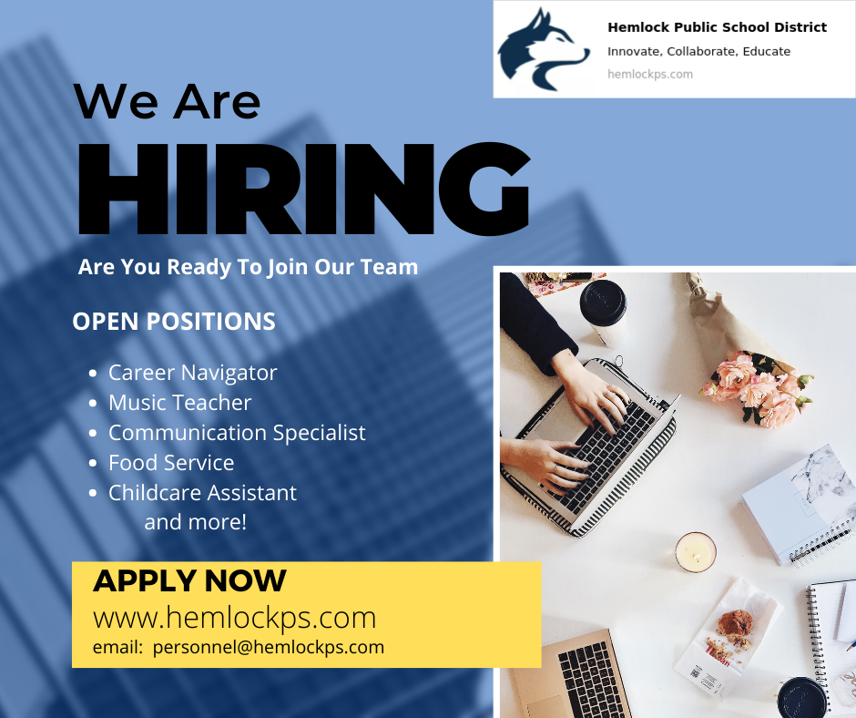 We Are Hiring