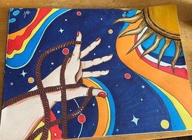 Keeping Learning Alive-Expressing Through Art