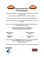 Special Education Pie Fundraiser