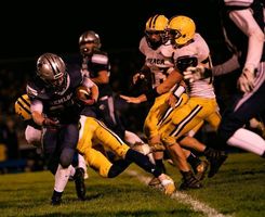 Hemlock Huskies Take on Sanford Meridian Mustangs