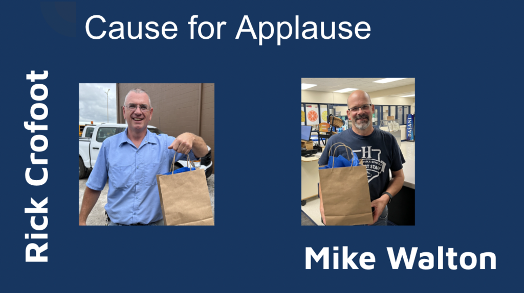 Cause for Applause